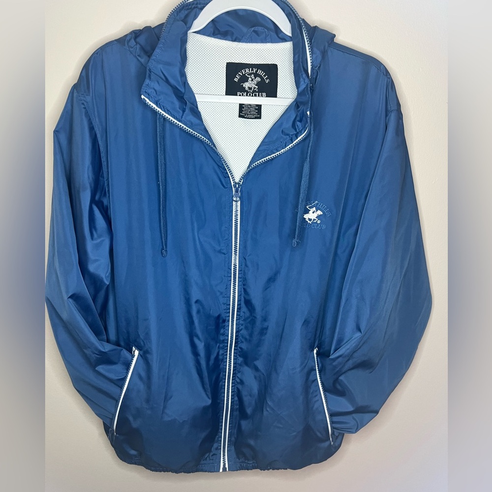 Beverley Hills Polo Club Windbreaker with Hood